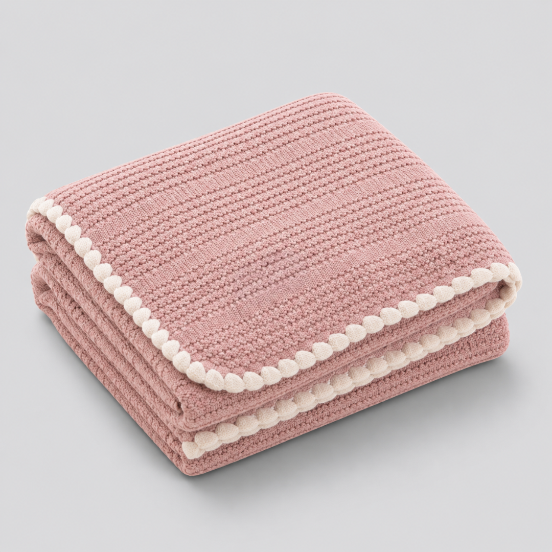 Warm Plaid Winter Throw Blanket