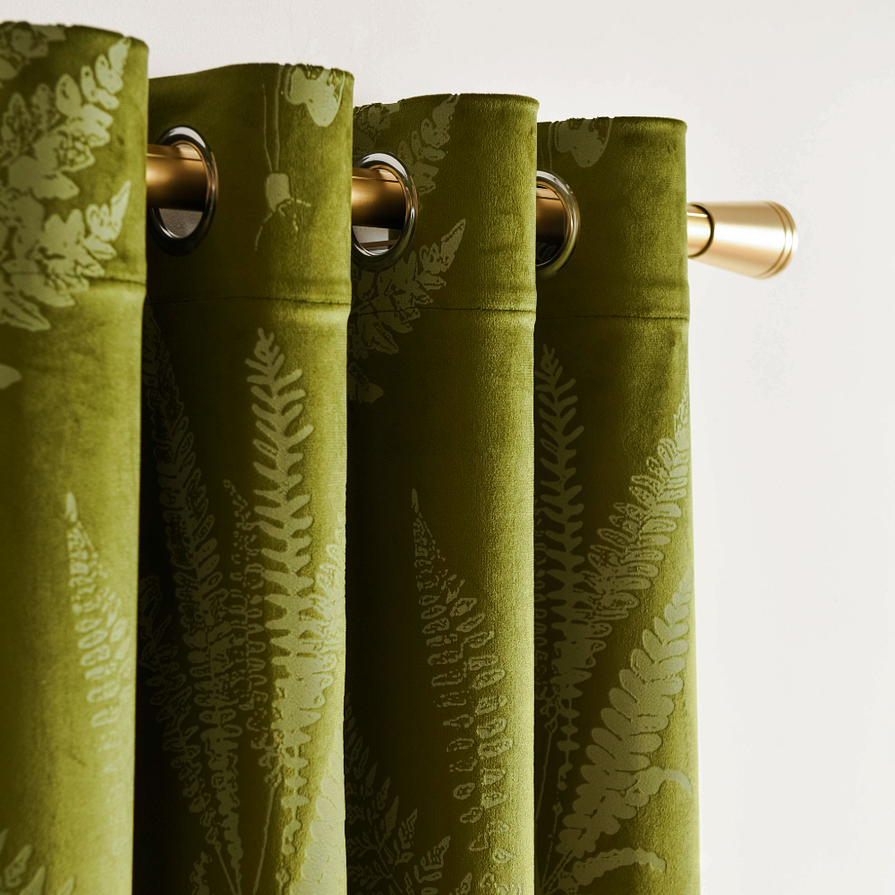 Velvet Blackout Curtain Panel