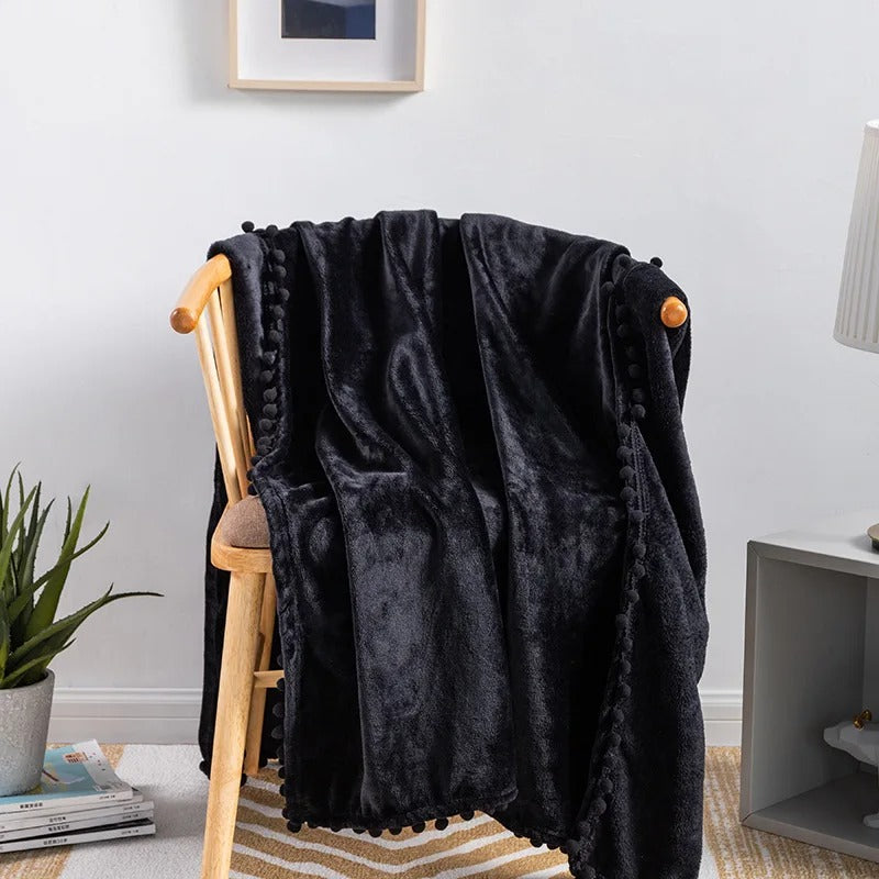 Soft Fleece Flannel Throw Blanket