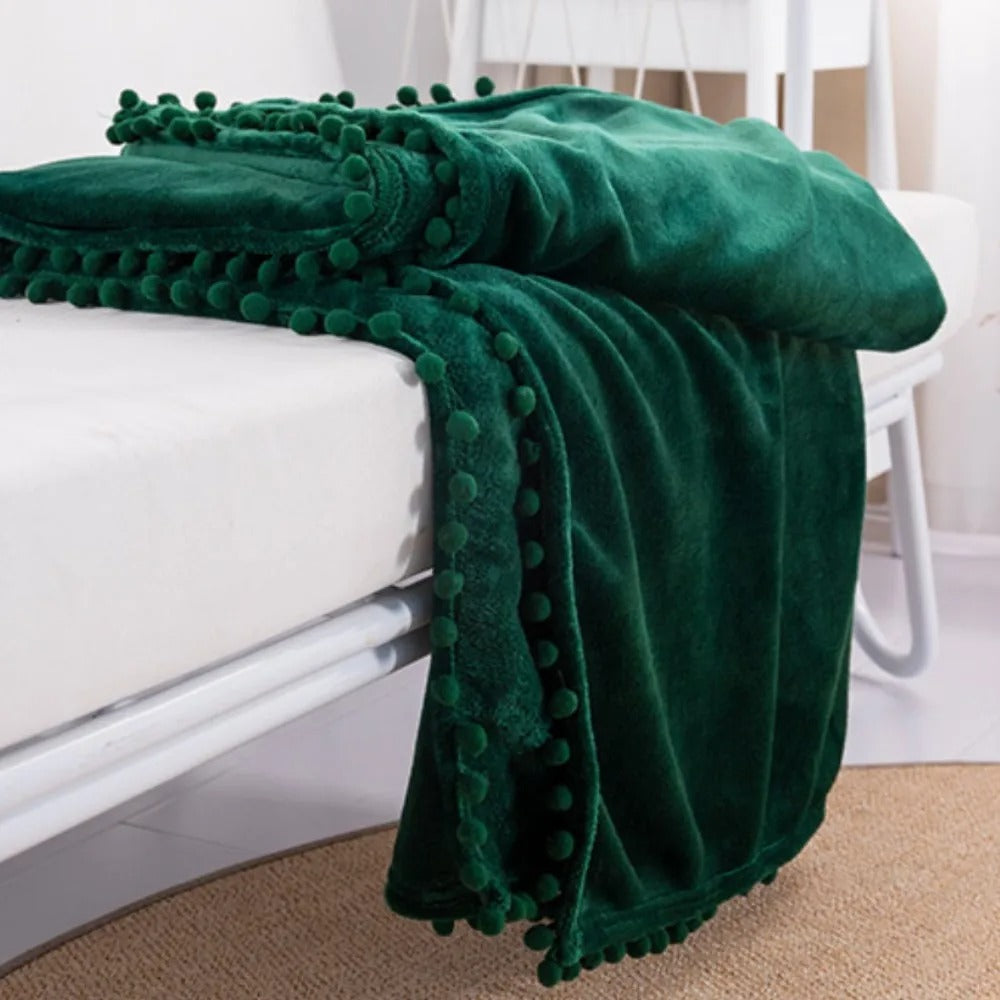 Soft Fleece Flannel Throw Blanket