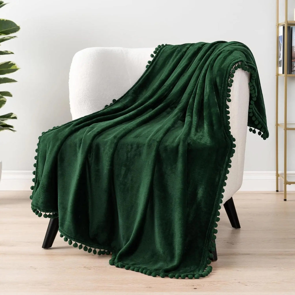Soft Fleece Flannel Throw Blanket