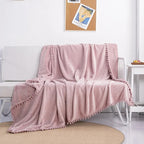 Soft Fleece Flannel Throw Blanket