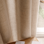 Breathable Linen Blackout Curtain